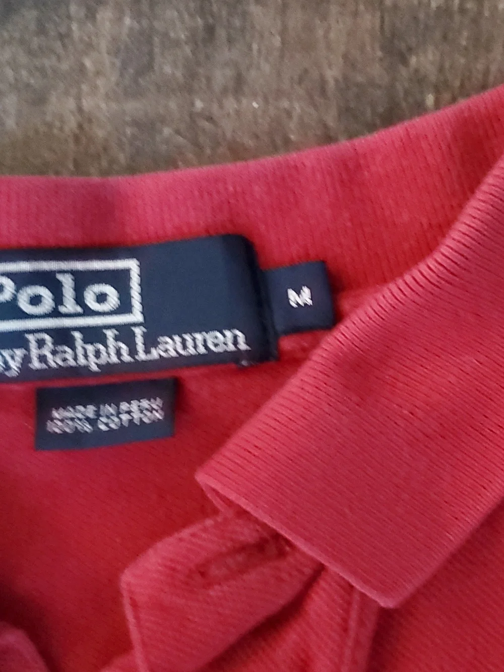 Polo by Ralph Lauren Red Polo Shirt
